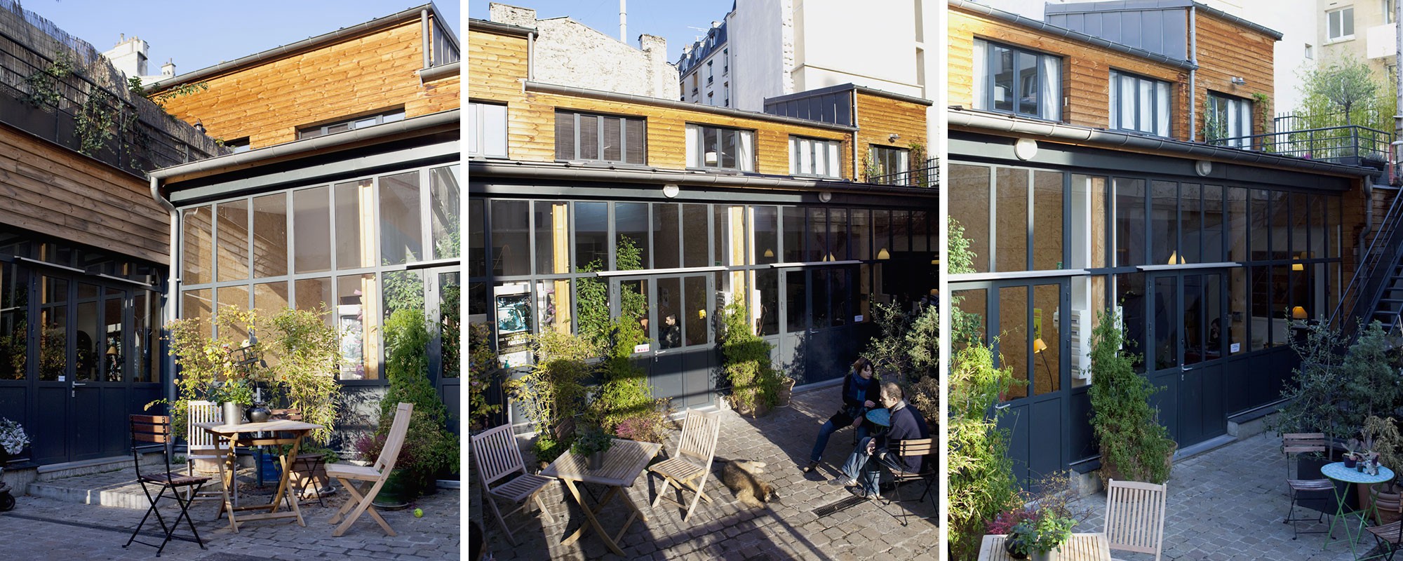 Logements et ateliers Paris : vues extérieures