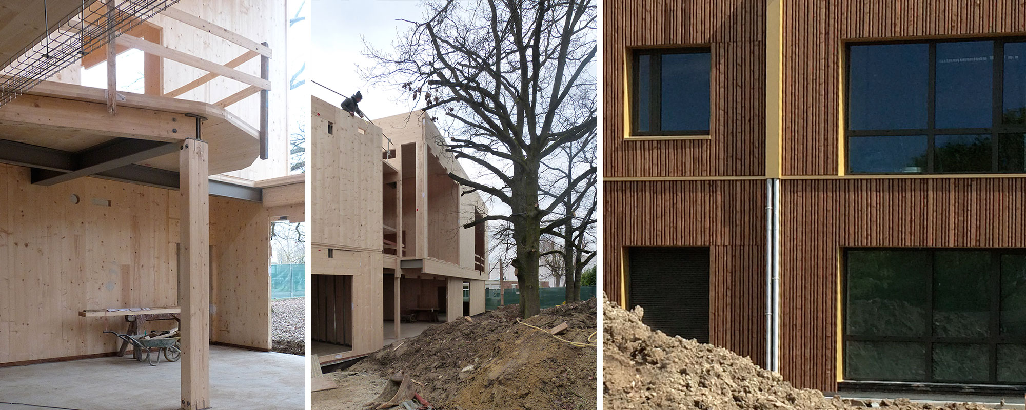 Centre périscolaire de Boussy : le chantier